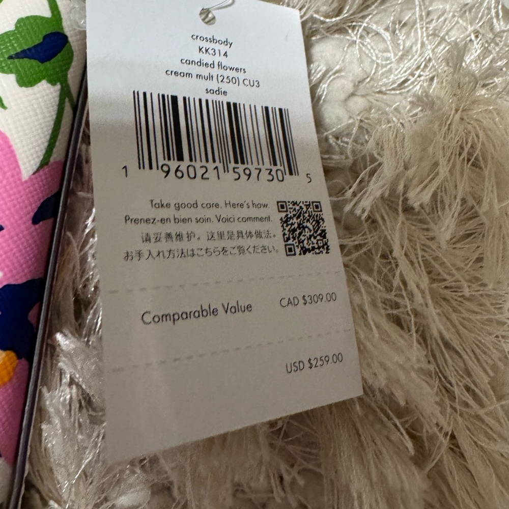 ❌SOLD ❌🌸🌼Brand New Kate Spade Sadie Printed Small Crossbody 🌸🌼 - Picture 10 of 14